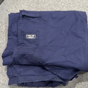 Cherokee Workwear Navy Scrub Pants
